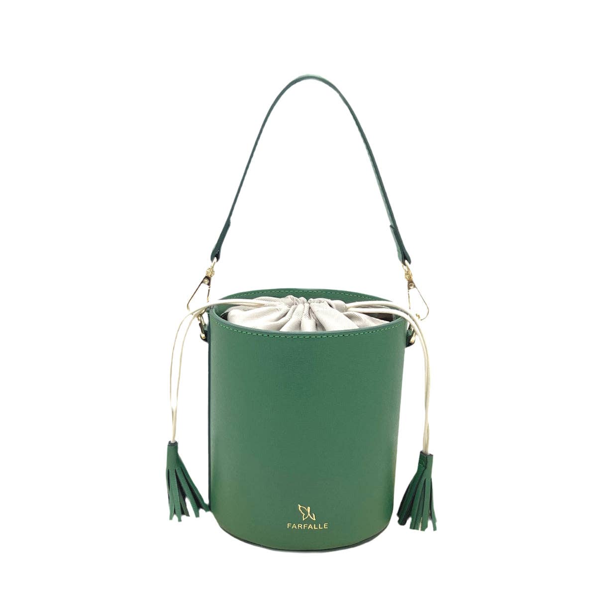 Suie Valentini srl - Wholesale Crossbody Bag - Women's - Genuine leather bucket bag, Made in Italy, art. 1126137