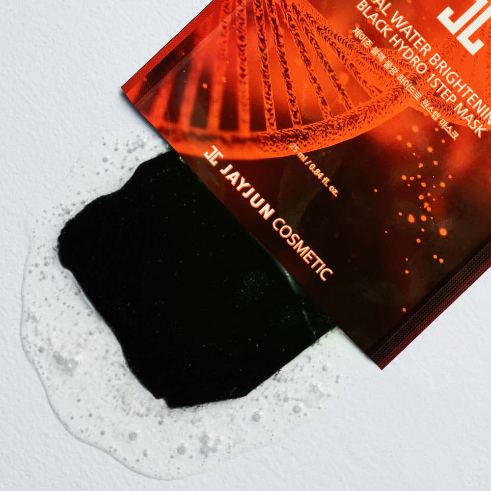 Exod International - Wholesale Skincare Face Mask - Jayjun Real Water Brightening Black Hydro 1Step Mask 25ml1