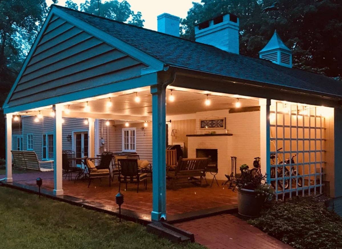 OutdoorSolarOutlet - Wholesale String Lights - Waterproof LED Outdoor String Lights - Hanging, Dimmable 2w Vintage Edison Bulbs - 24 Ft6