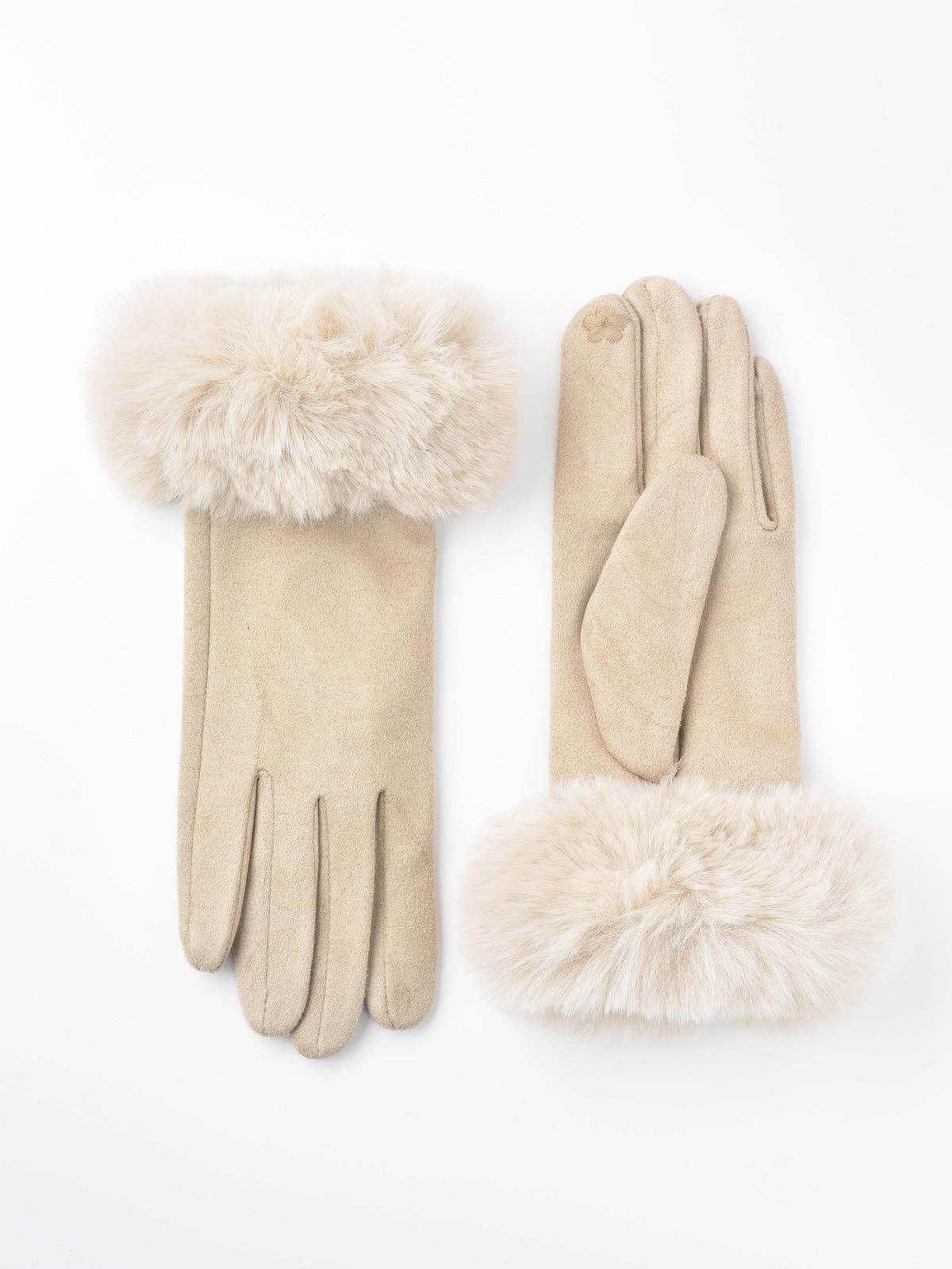 Funkyrel® Atzbranding Limited – wholesale Gloves – Women's – Gloving - Women's Faux Fur-Cuff Winter Gloves9