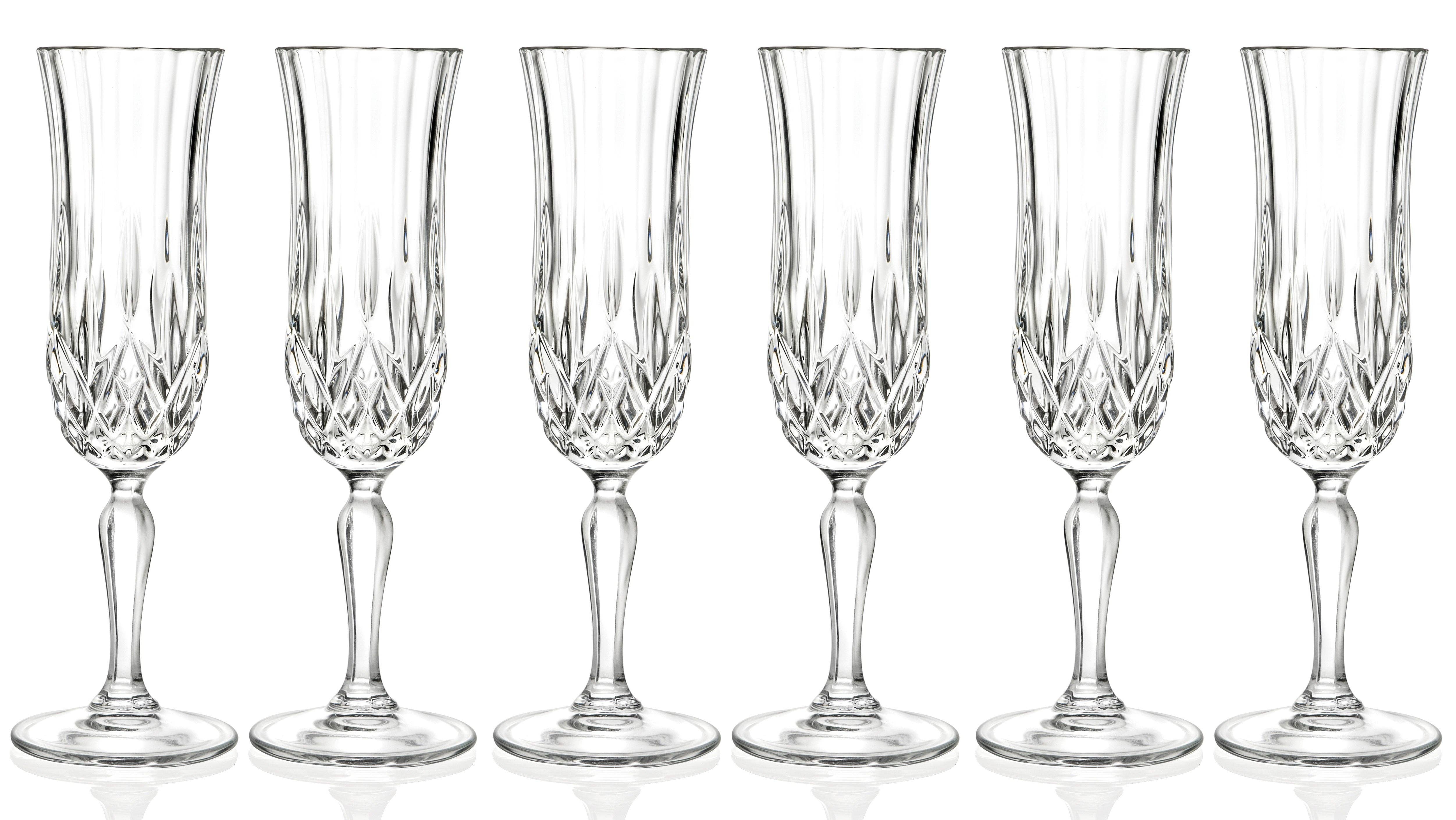 Barski – Großhandel Champagnerflöten – Opera Champagnerflöte, 4,4 Unzen, 6er-Set0