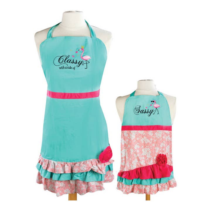 Manual Woodworkers and Weavers, Inc. - Wholesale Apron - Mommy And Me Classy Sassy Apron Set0
