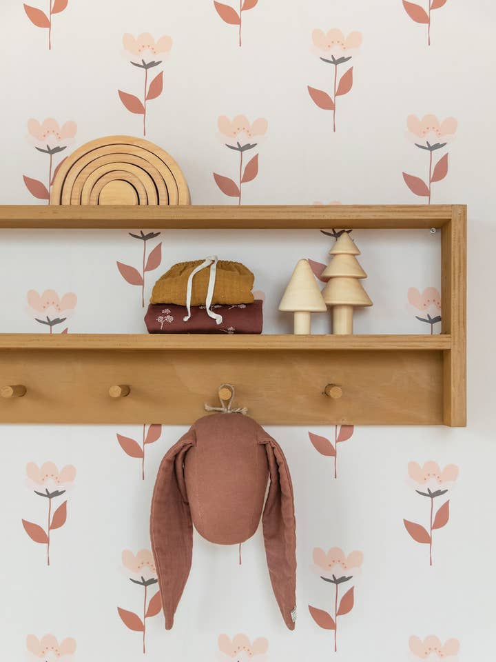 Papel de Parede Flor Retro por atacado de Bibelotte BV