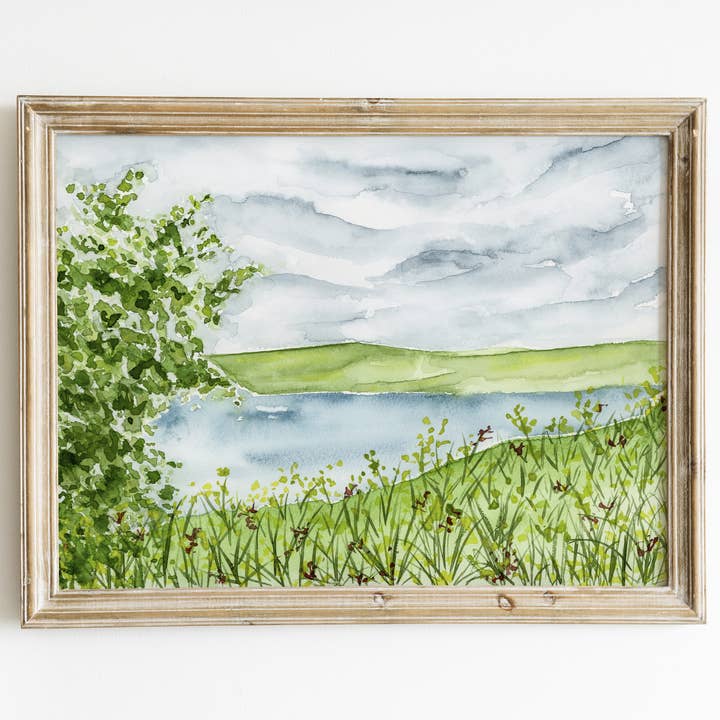 Impression d'art de paysage (03) pour la vente par Camelot Rose Art