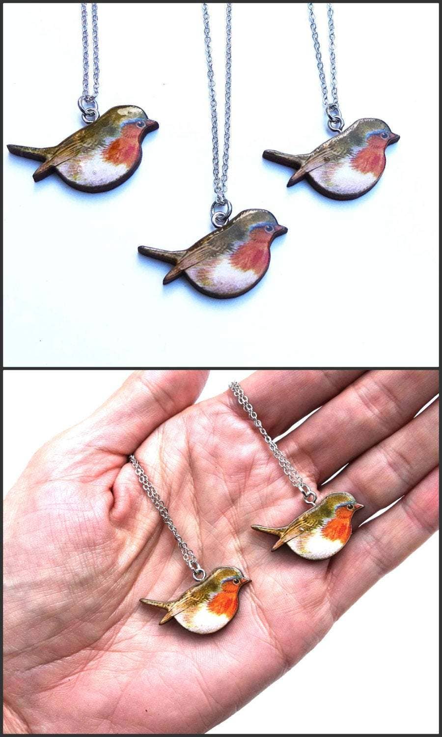 Fen & Co - Vendita all'ingrosso Collana con ciondolo/pendaglio - Collana Robin5