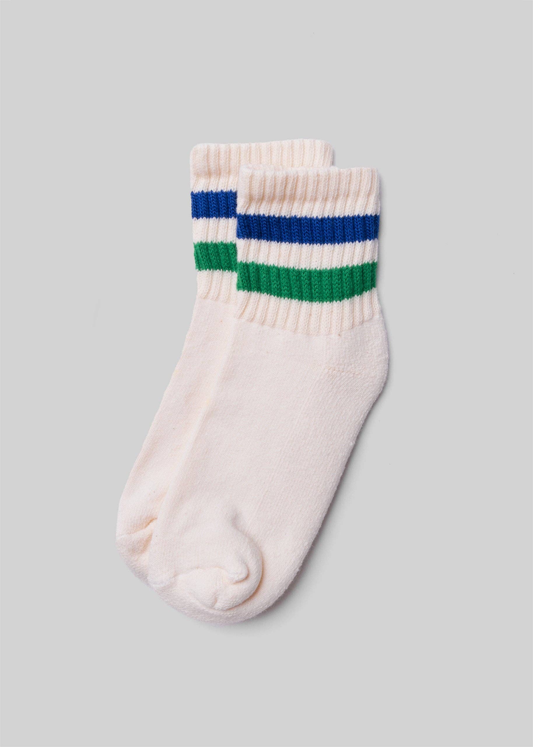 American Trench - Wholesale Socks - Unisex - The Retro Stripe Quarter Crew1