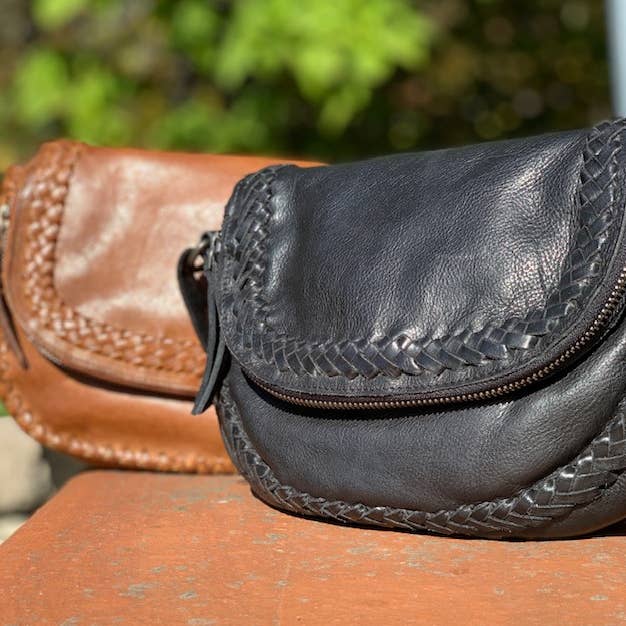 Latico Leathers - Wholesale Crossbody Bag - Women's - Basil Handcrafted Leather Crossbody Bags