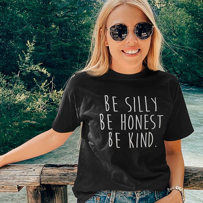 Be Silly Be Honest Be Kind Shirt for wholesale by The Simplysaid Store