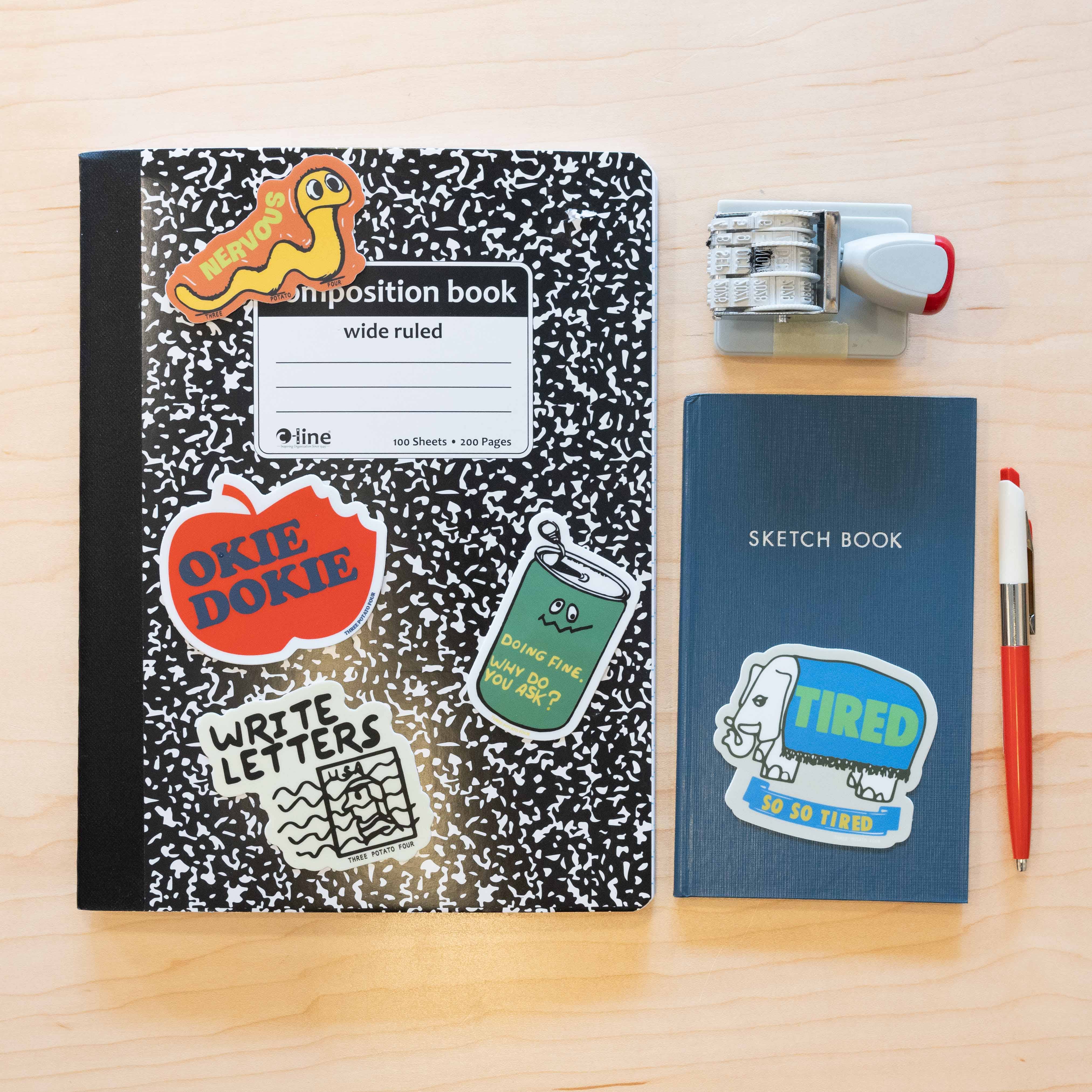 Three Potato Four - Wholesale Sticker - Sticker - Okie Dokie1