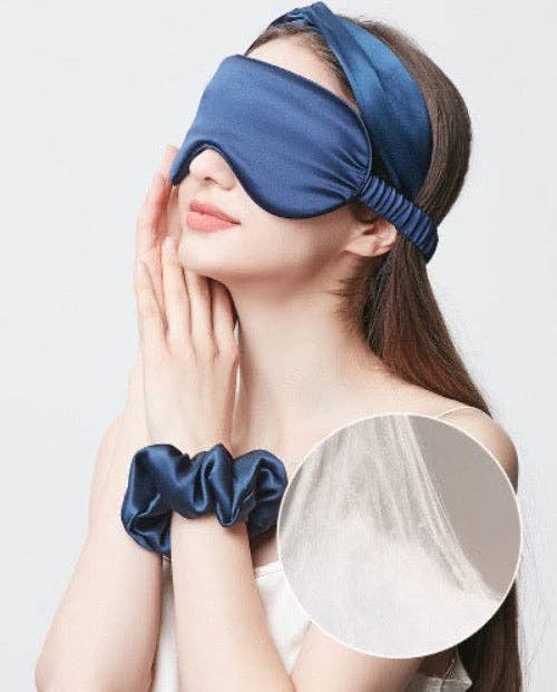 LanLivia - Wholesale Sleep/Eye Mask - 100% Silk Sleeping Mask-22mm-Plain Colors-Oversize8