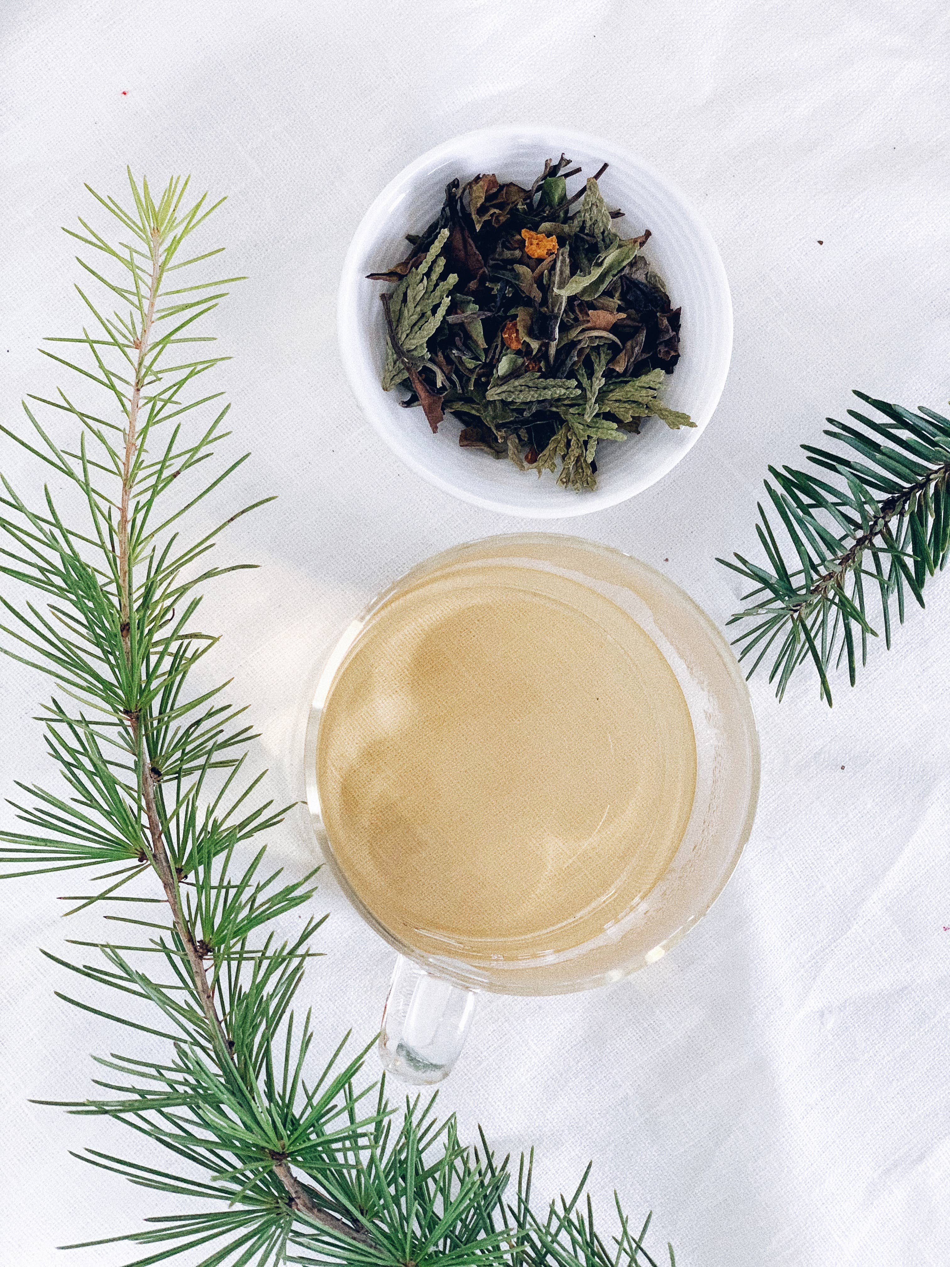 blushing wren teas & botanicals - Wholesale Loose Tea - winter canister2