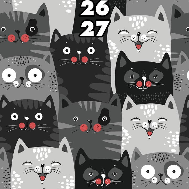 Purrfect 2-Year 2026-27 3.5" x 6.5" Monthly Pocket Planner for wholesale by Willow Creek Press & Gifts