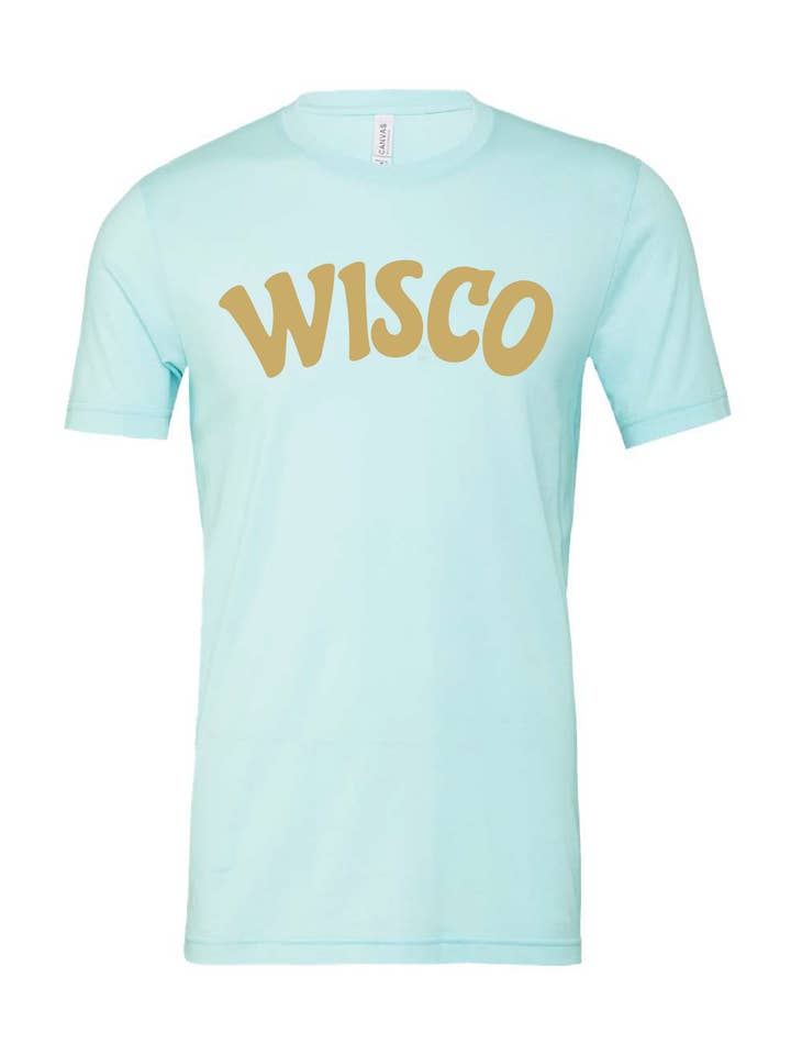 WISCO Tee for wholesale by Willow Clothing Co.