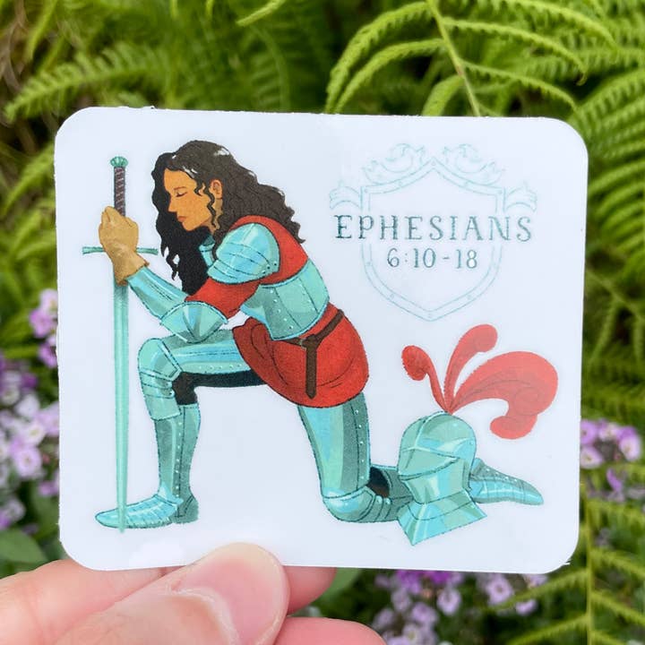 Tiday Art - Wholesale Sticker - Armor of God Vinyl Sticker Bundle – Complete 8 Design Set7