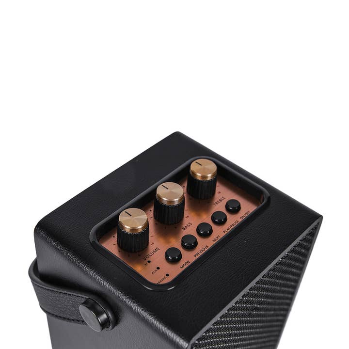 Master Tailgaters, LLC - Wholesale Speakers - Fuse Andle Bluetooth Speaker with Handle - Black5