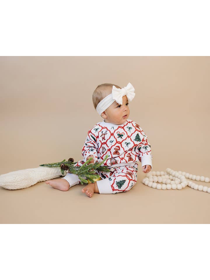 Lucky Panda Kids - Wholesale Top & Pant Set - Kids - Jogger Set | Christmas Bear11