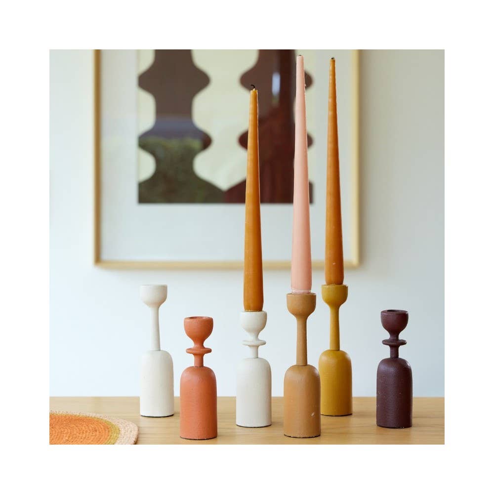 Bonheur du Jour – wholesale Ljushållare – Terra ljushållare - 14 cm - lila3