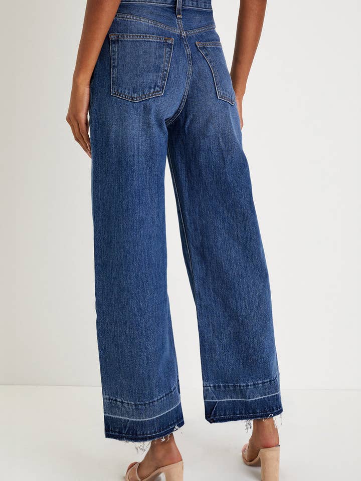 Lovesoft - Venta al por mayor Vaqueros - Mujer - Vaqueros de pierna recta suelta de cintura alta en bruto17