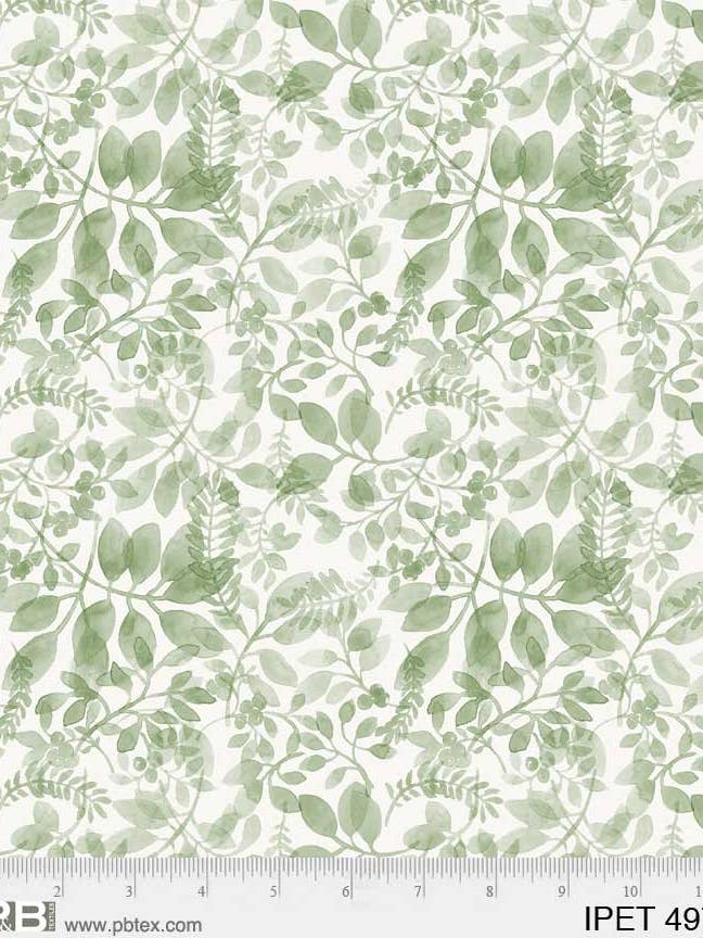 INDIGO PETALS 4979 G for wholesale by P&B TEXTILES