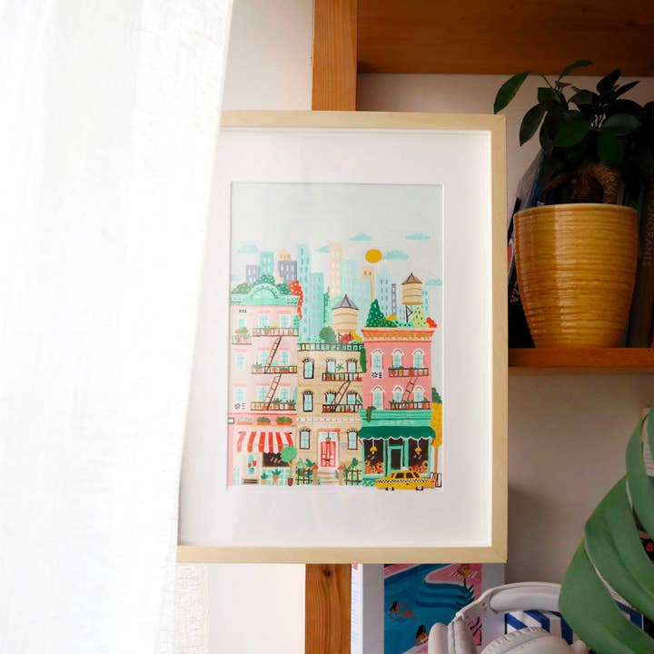 La Petite Épicerie - Wholesale Art Print - Paint by number kit - New York