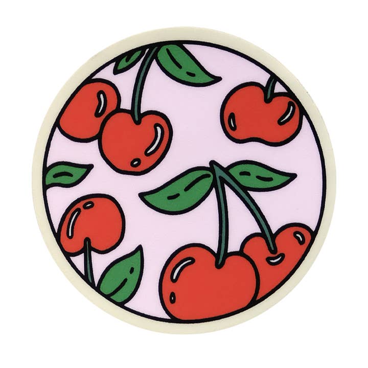Cherries Sticker for wholesale by Ink Paper Crafts