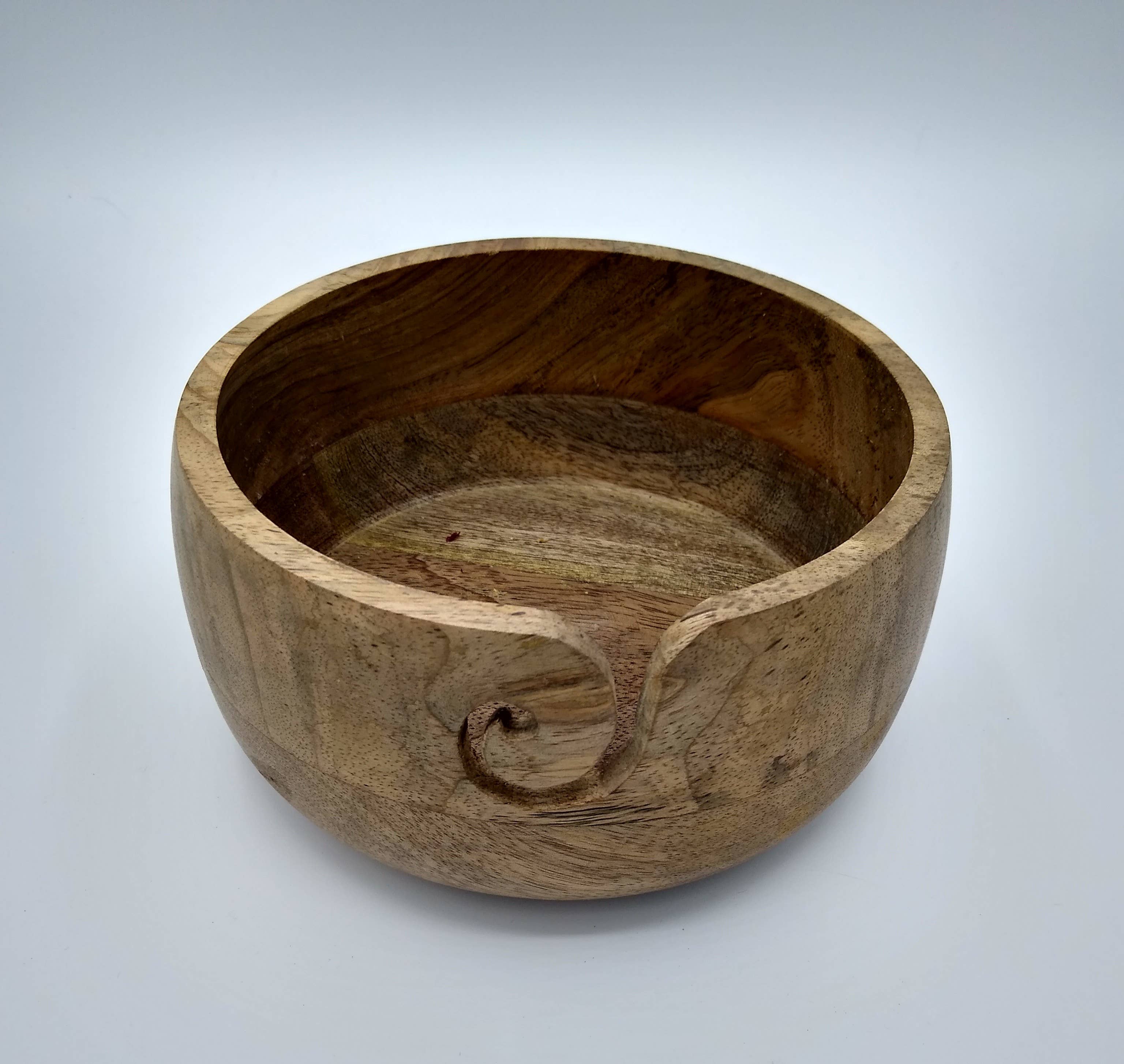 Vegan Yarn .co.uk – Artigos de tricô/crochê por atacado – Tigela de fio de madeira manga - grande