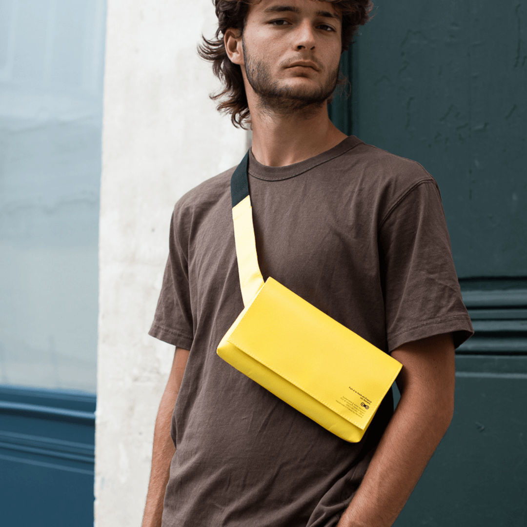 RAINETTE - Wholesale Purse/Bag Accessory - Women's - Banana, our bags made in France5