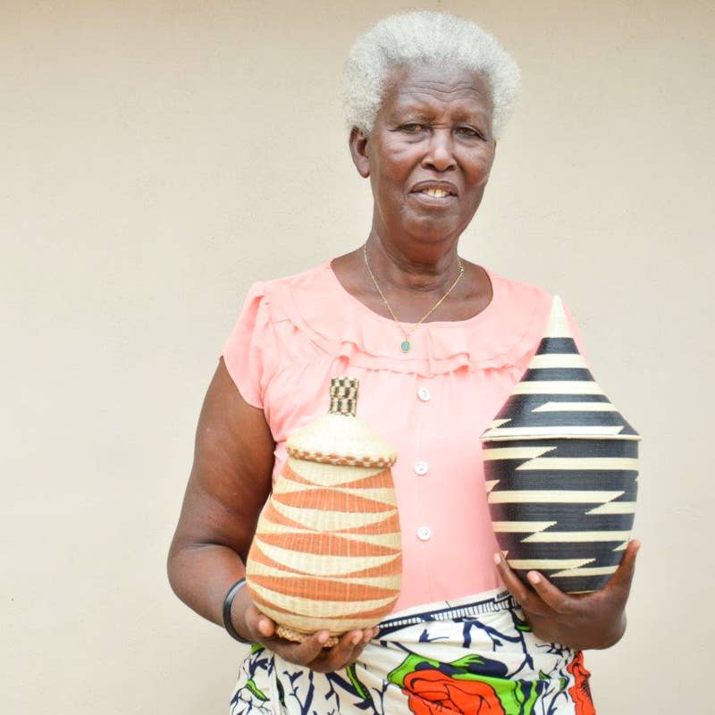 Azizi Life - Wholesale Basket - Teardrop Basket3