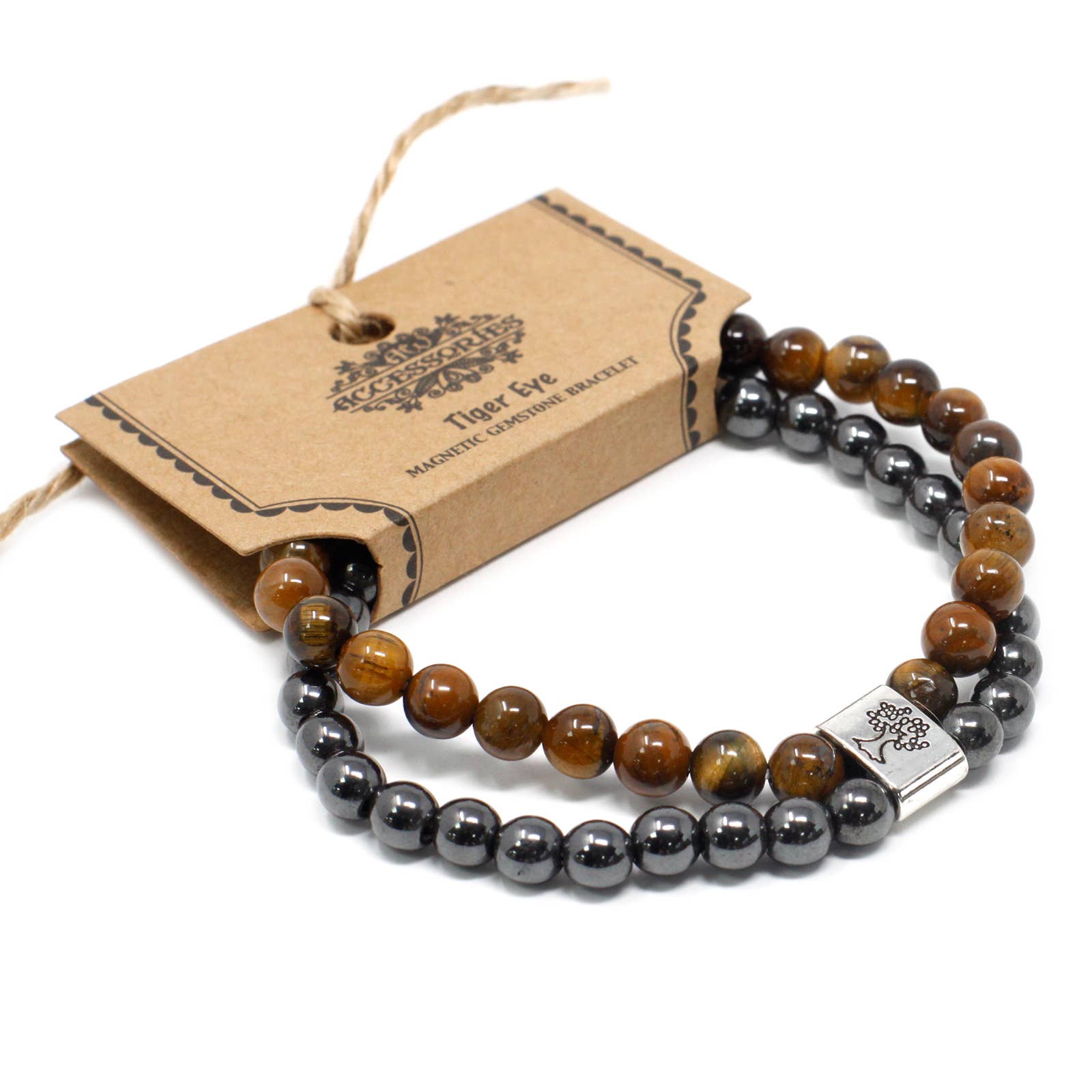 AW Artisan - Wholesale Jewelry - Maternity - Magnetic Gemstone Bracelet - Tiger's Eye0