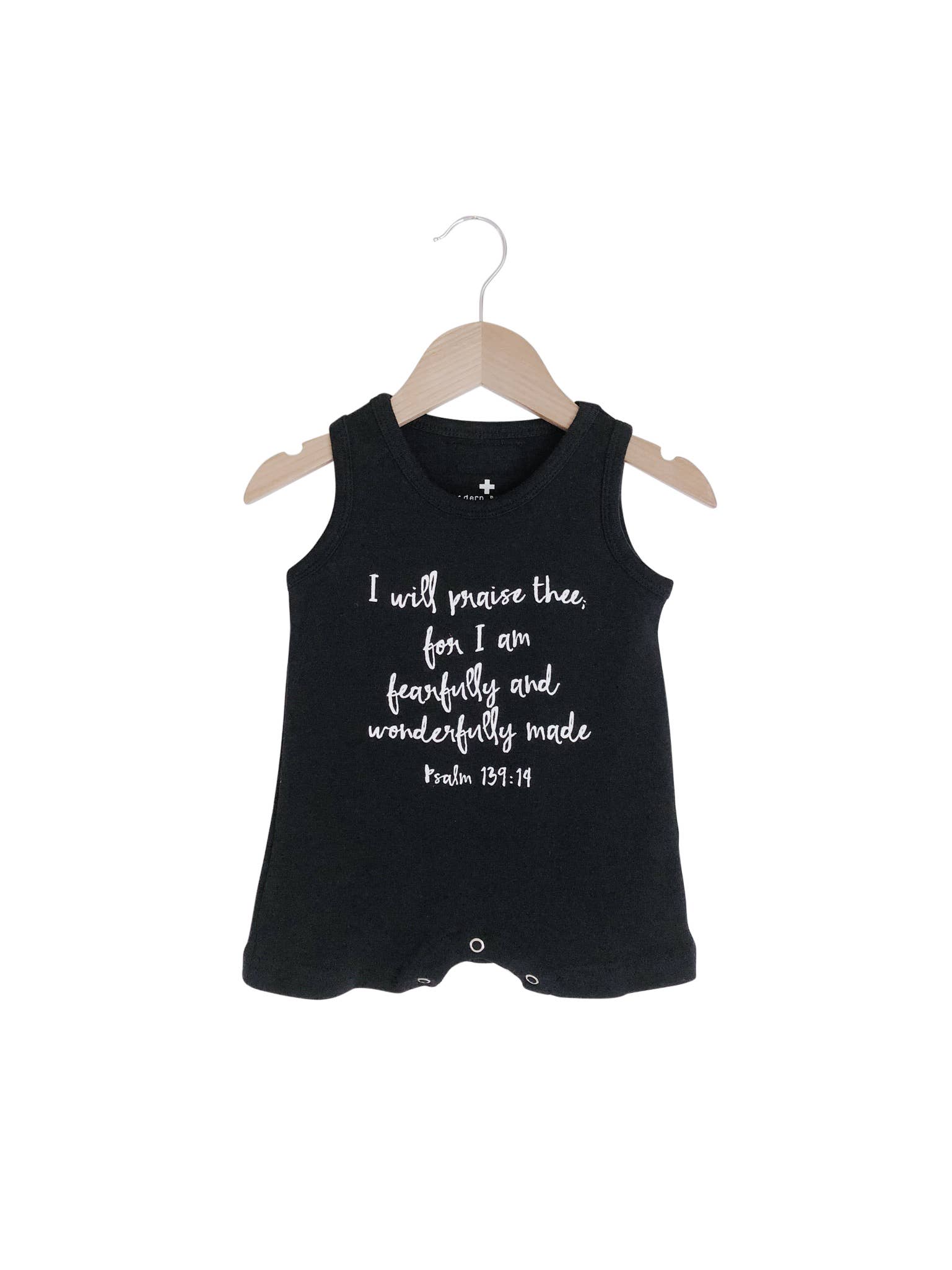 Modern Burlap - Wholesale Bodysuit (Non-Footed) - Baby - Organic Tank Romper | Solids & Prints6