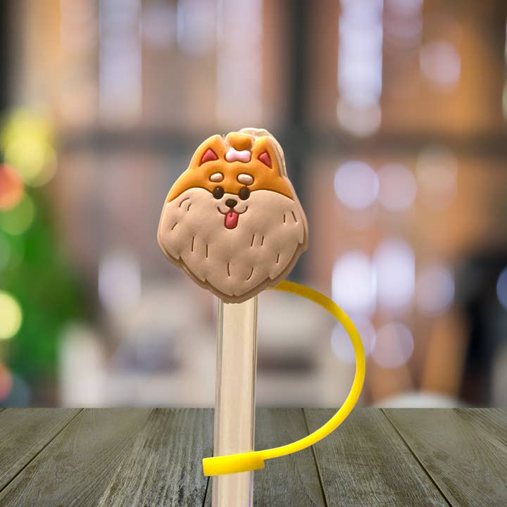 Pomeranian Straw Topper for wholesale by Kailex Boutique Wholesale