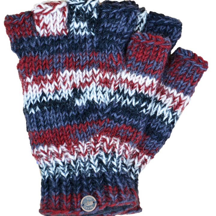 Black Yak Ltd - Wholesale Gloves - Unisex - Fingerless Gloves - Pure Wool - Fair Trade13