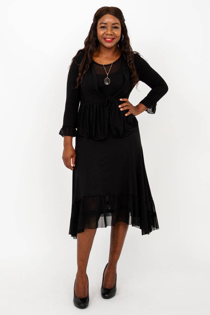 Blue Sky Clothing Co LLC - Wholesale Jacket - Women's - Ria Jacket, Black1