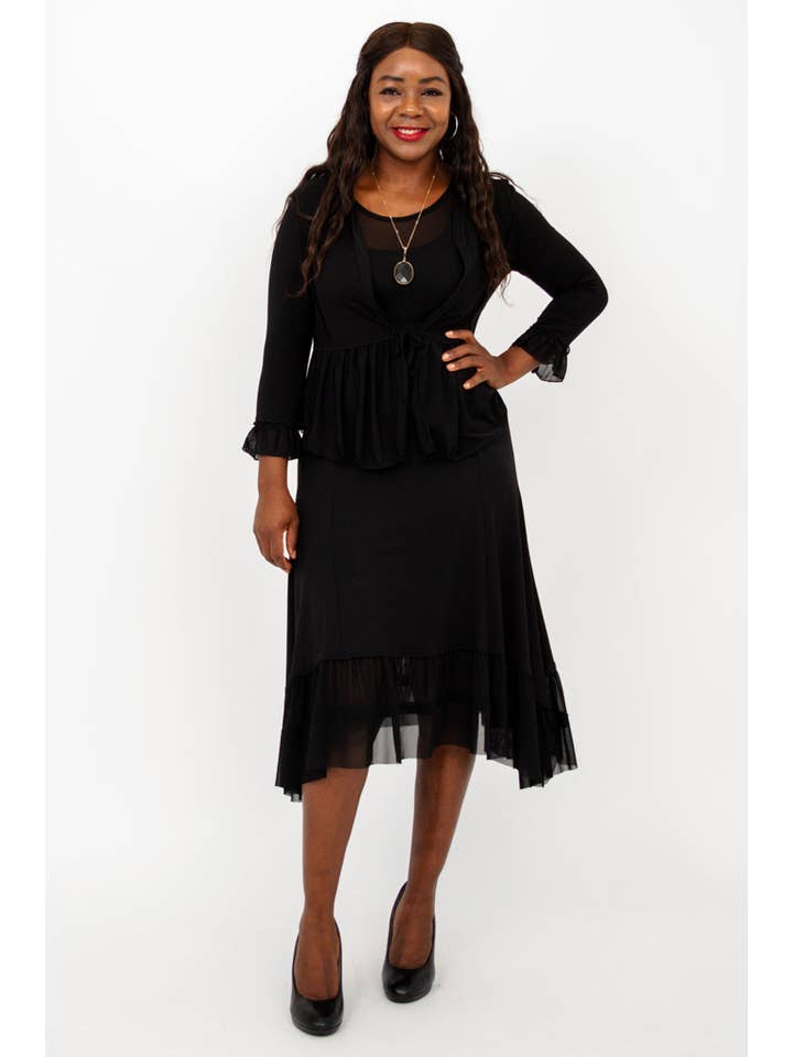 Blue Sky Clothing Co LLC - Wholesale Jacket - Women's - Ria Jacket, Black1