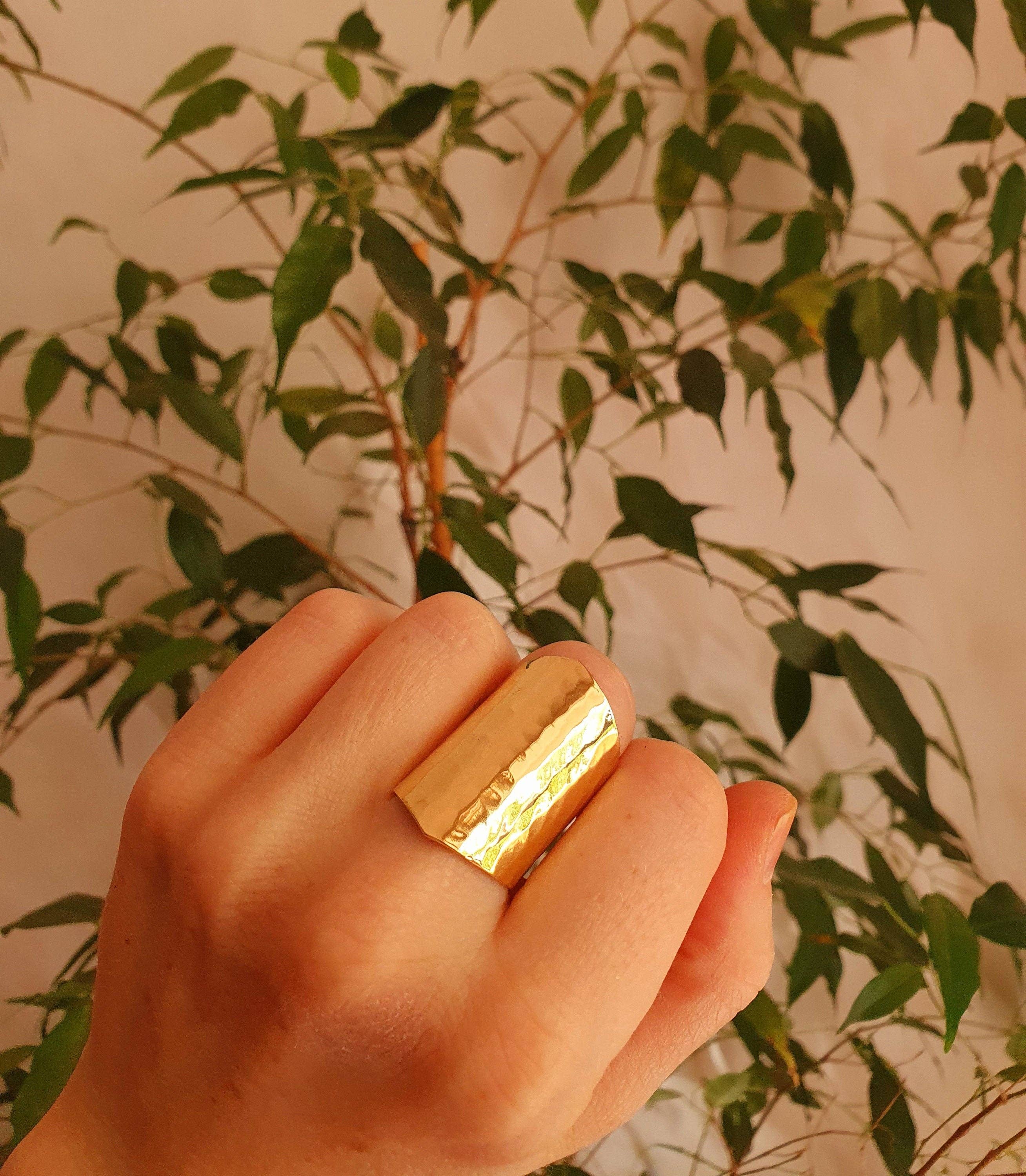 Kaali Boutique – wholesale Band/stacked ring – Hammered Boho Brass Ring / Bohemian / Ethnic / Psy / Rustic / Tribal / Gypsy / Festival / Healing / Festival2