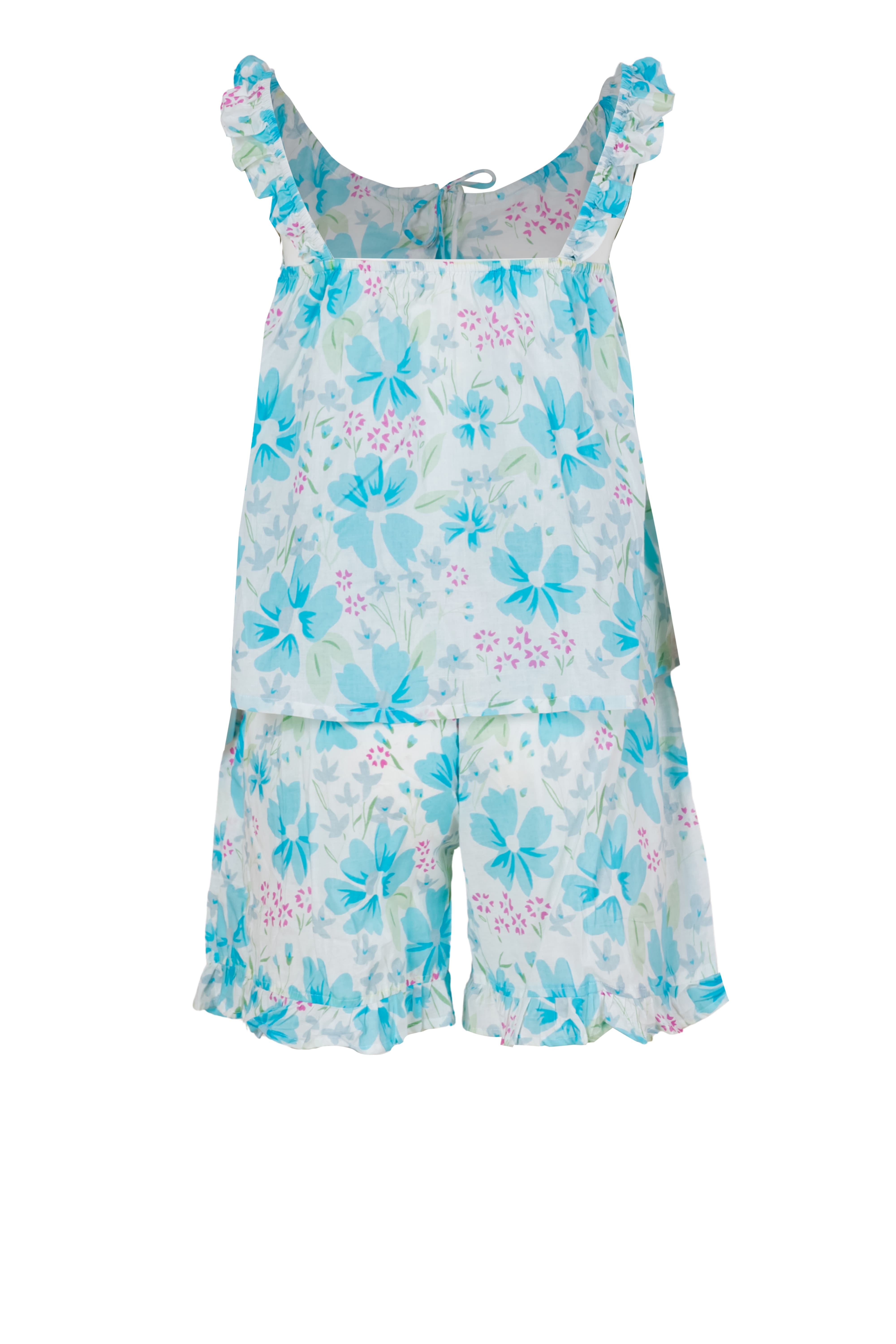 Ariastop.com corporation - Wholesale Lounge Set - Women's - Women Cotton Floral Shorts – Soft Lounge Wear1