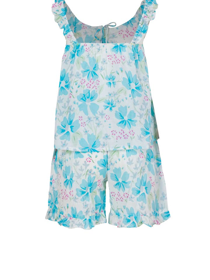 Ariastop.com corporation - Wholesale Lounge Set - Women's - Women Cotton Floral Shorts – Soft Lounge Wear1