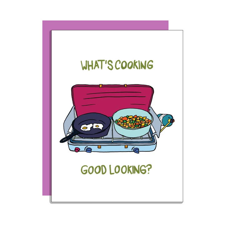 What's Cooking Card for wholesale by Wild Lettie