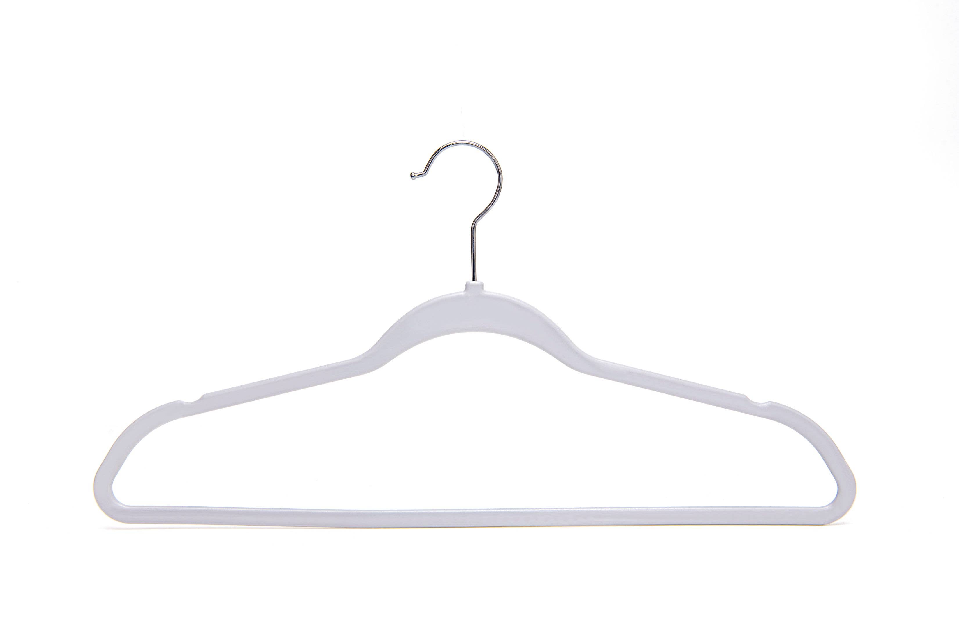 Quality Hangers - Wholesale Clothes hangers - Space saving Plastic Shirt Hangers - 200/case2