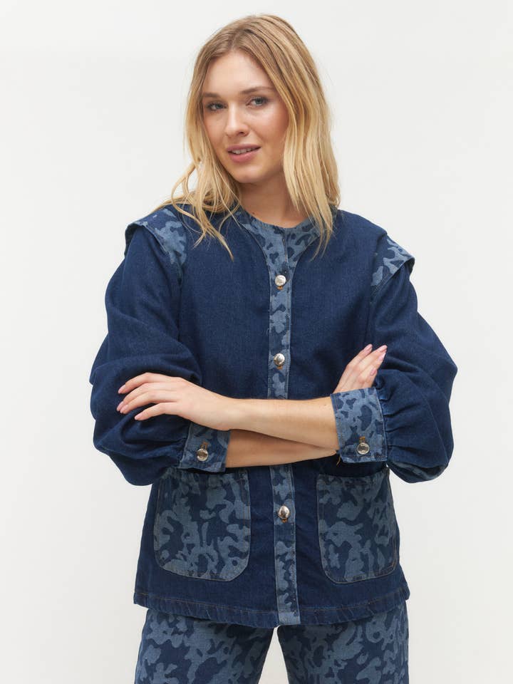 Inid Denimjakke for engroshandel hos Margo Baridon