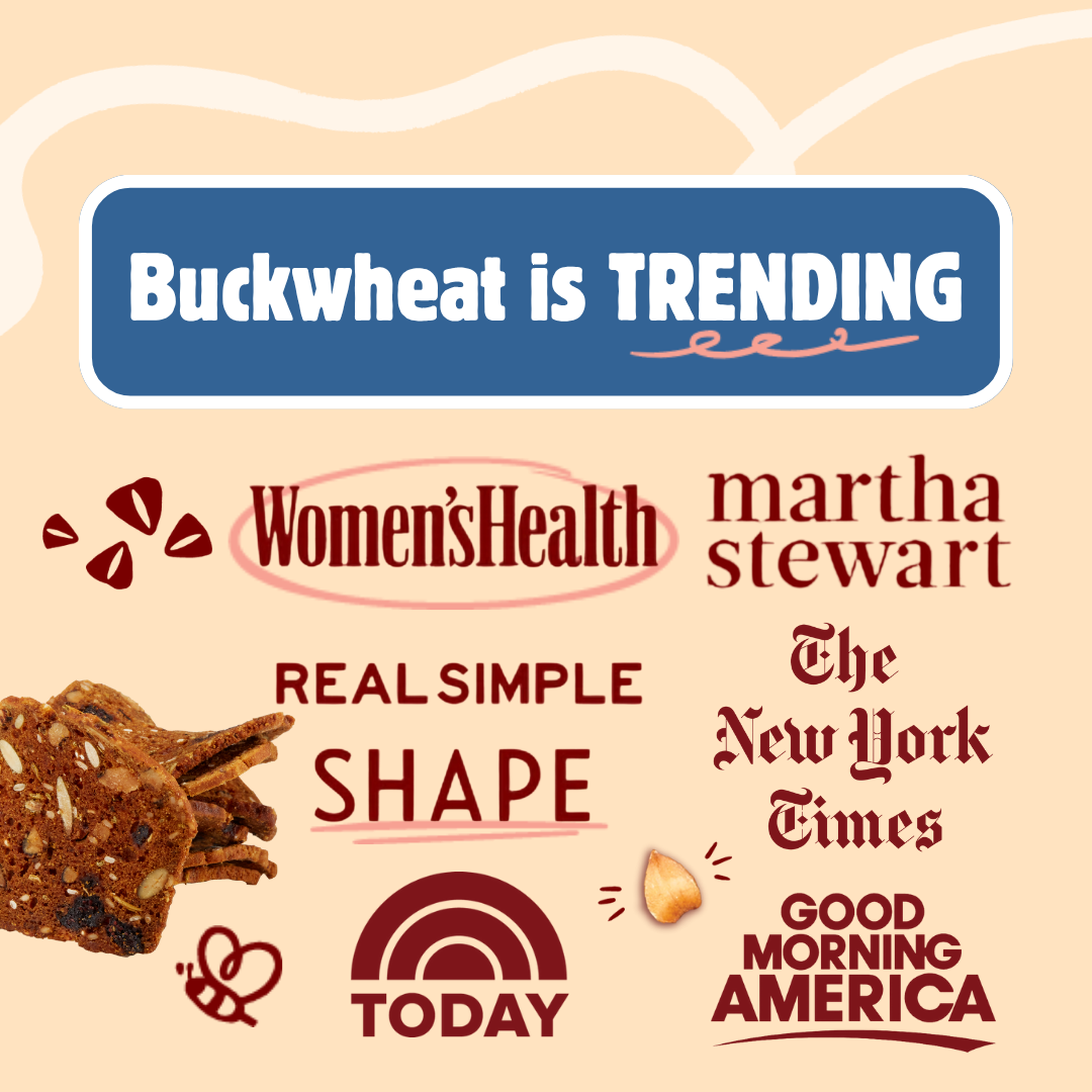 Better with Buckwheat | Maine Crisps - Wholesale Crackers - Wild Blueberry Walnut Crisps | Gluten-Free Crackers | Snacks1