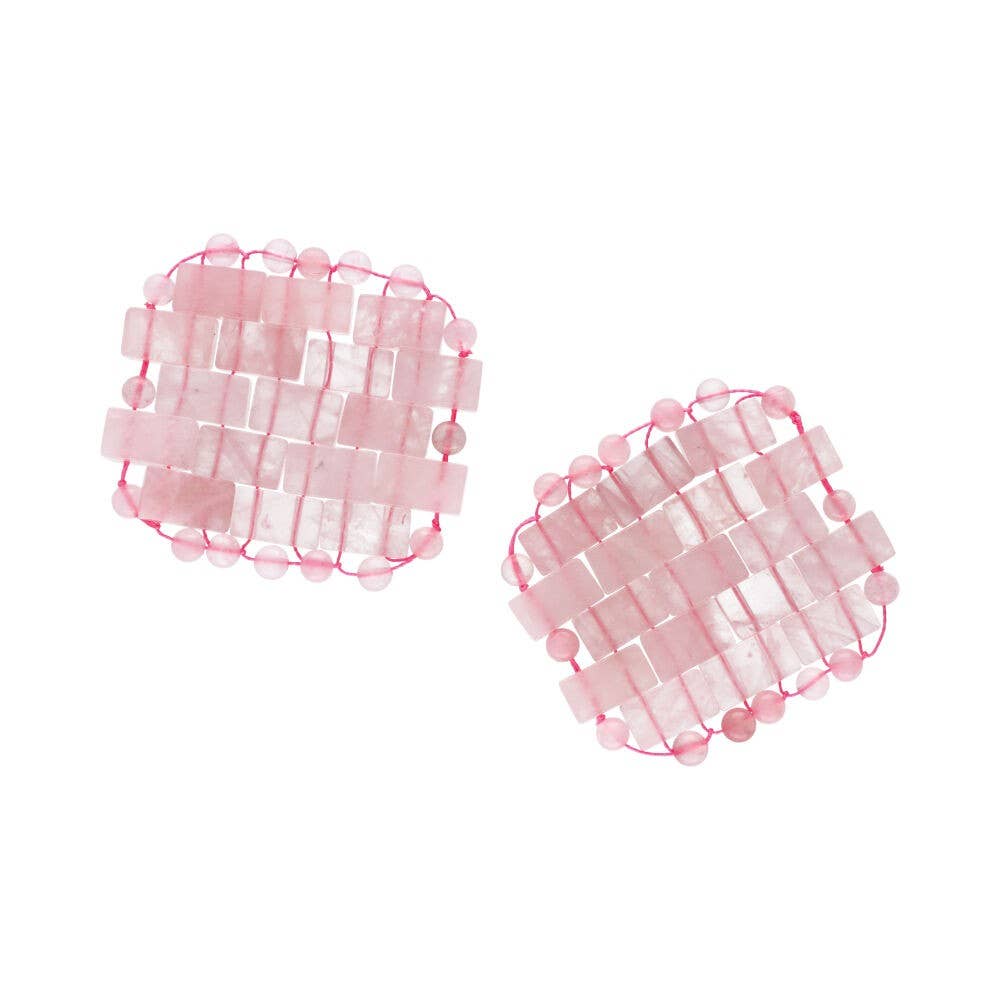 Vives de la Cortada S.L – wholesale Eye treatment mask – Rose quartz eye patch (pack of 2)0