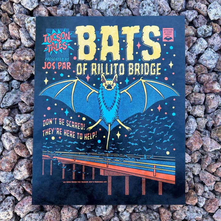 Motif chauves-souris pour la vente par Jos Par