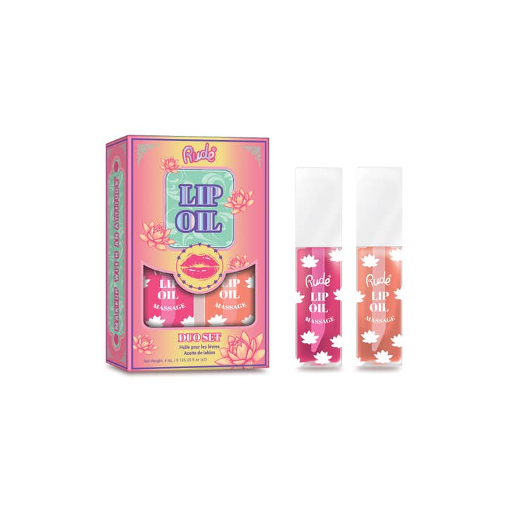 Rude Cosmetics - Wholesale Lip-gloss - Lip Oil Massage Duo5