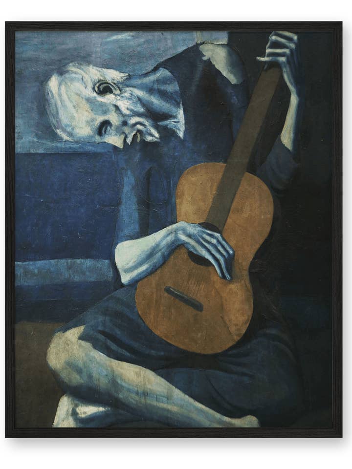 Picasso, le vieux guitariste pour la vente par Knot & Soul