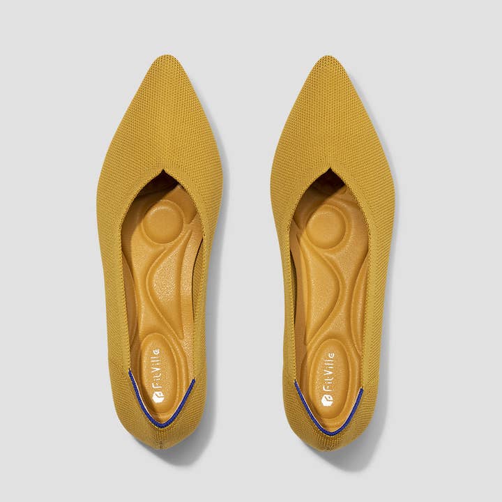 FitVille - Vente Ballerines – femme - Chaussures plates FitVille Queenly V1 pour femmes20