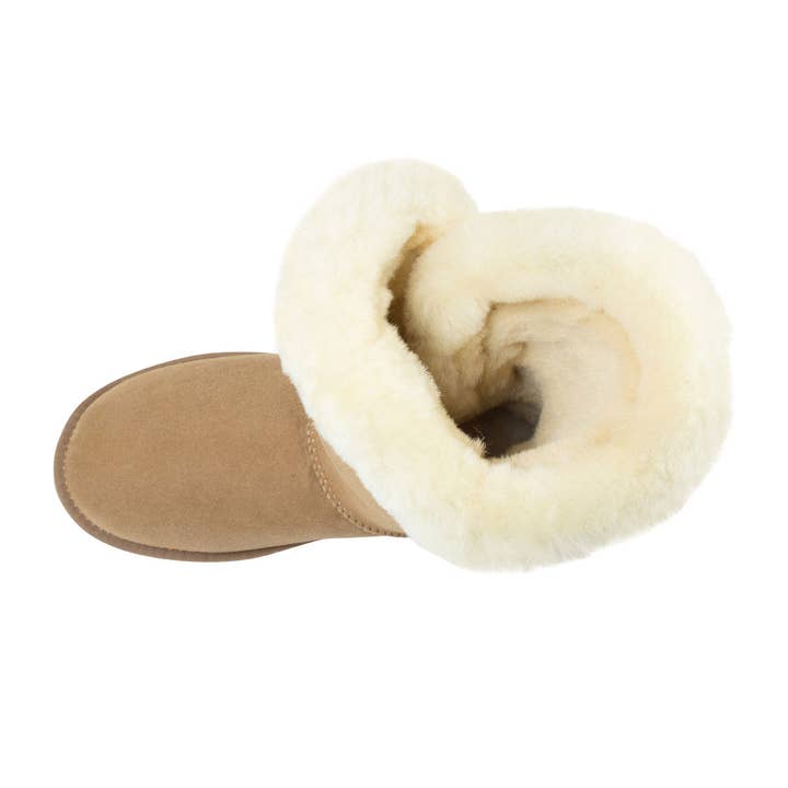 Comfort Me Australia - Wholesale Boots – Women’s - Comfort Me Australian Made, Designer 2 Button Sheepskin Boot7