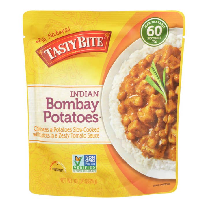 Tasty Bite Indian Bombay Potatoes, 10 Oz, Pack of 6 for wholesale by Everyday Supply Co