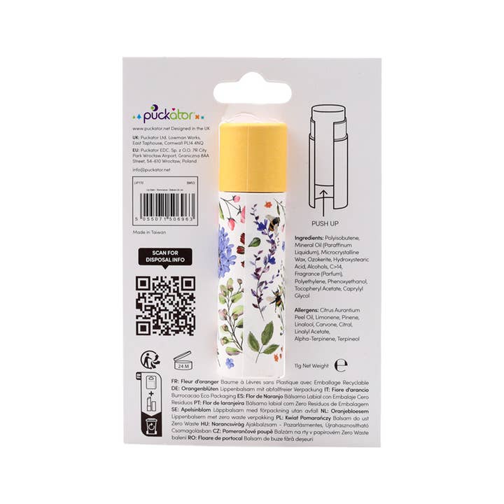 Puckator EU - Wholesale Lip Balm - Nectar Meadows Paper Stick Lip Balm4