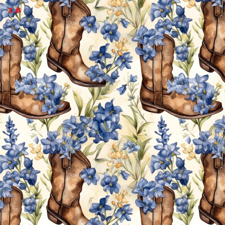 SewMuchMoreStore - Wholesale Tea Towel - TX - Blue Bonnet Collection10